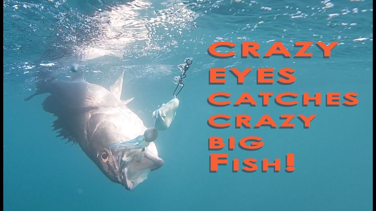 Crazy Eyes catches crazy big fish! 