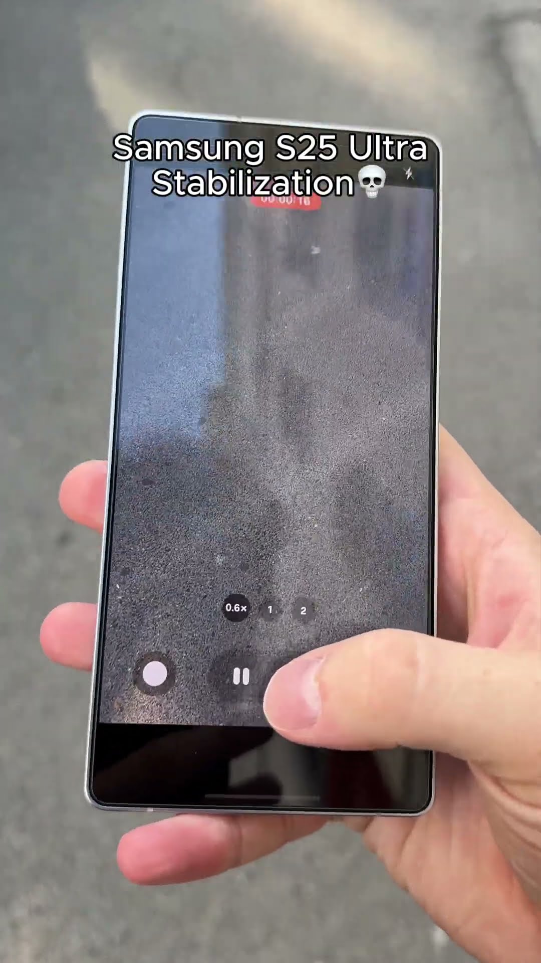 S25 Ultra Stabilization Test Is INSANE! 🔥 #GalaxyS25Ultra