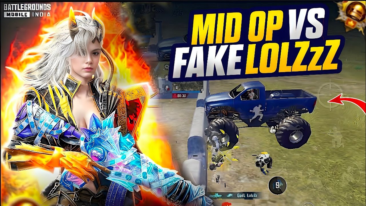 MID OP VS FAKE LOLZzZ 🔥 Fastest IOS Players Skills || BGMI~PUBG 🔱