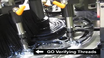 Thread Tapping and Verification with am Automated System
