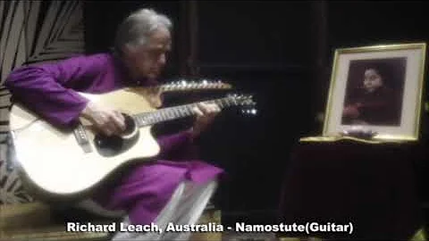 Namostute & Vishwa Vandita - Instumental Bhajans (Guitarist Richard Leach) Sahaja Yoga Meditation WA