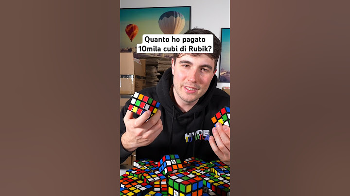 Quanto costano 10mila cubi di Rubik?🤑 #cubodirubik #hyde10mila