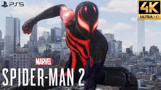 Marvel's Spider-Man 2 PS5 - Hellfire Gala 2022 Suit Free Roam Gameplay (4K 60FPS)