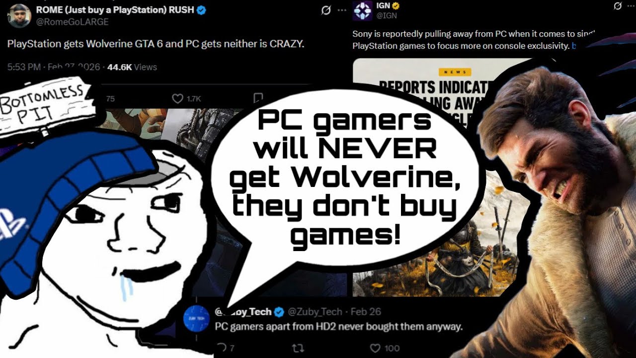 PlayStation Fanboys CELEBRATE The END Of PlayStation Games On PC