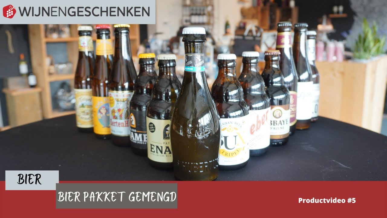 Bierpakket Gemengd Productvideo