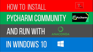 How to Install PyCharm Community in Windows 10 || Run Anaconda Environment in PyCharm