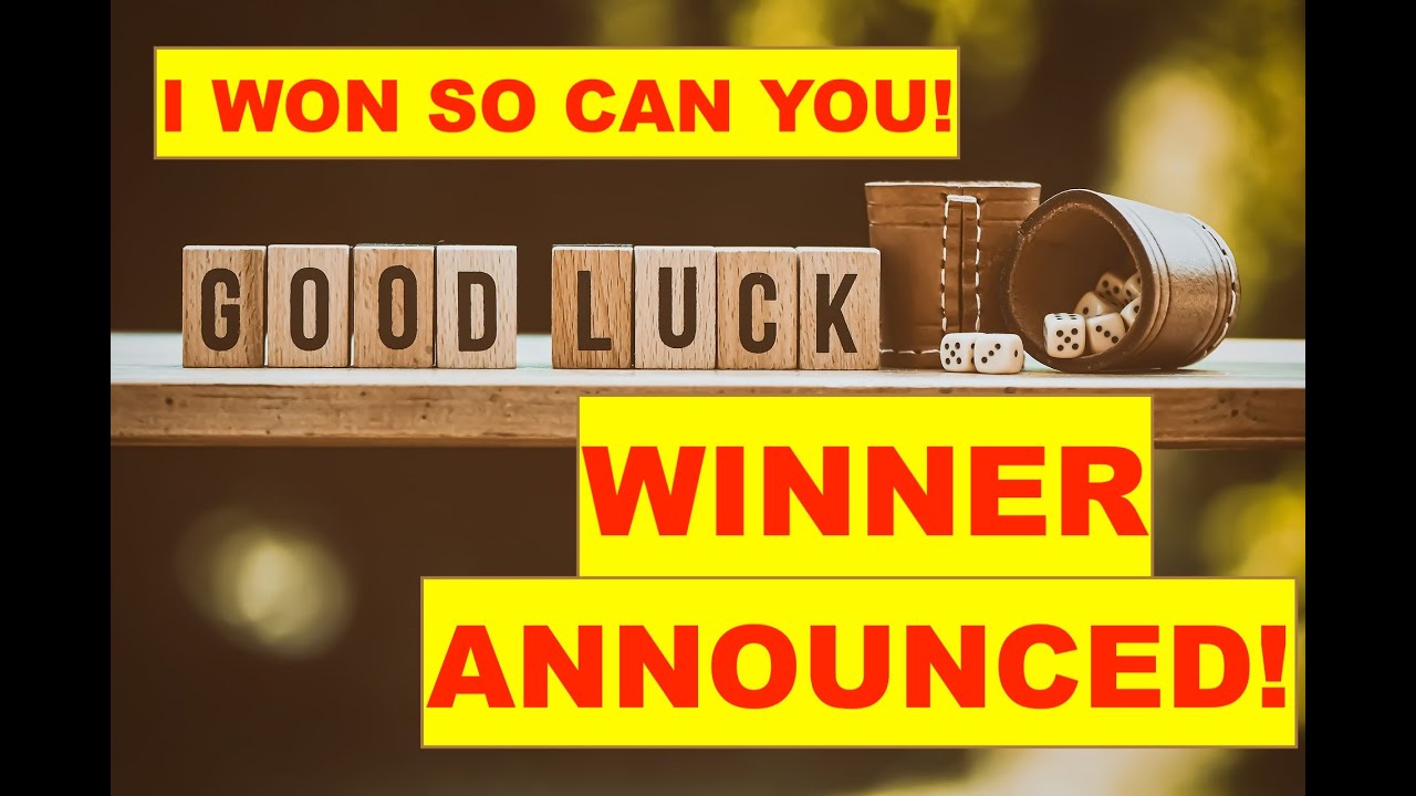 WINNER ANNOUNCED!!!  / I WON SO CAN YOU / IS IT YOU? / GIVEAWAY CLOSED