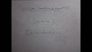 Introduction to DSA (RTU Syllabus) | Data Structures & Algorithms for Beginners | Lecture 1