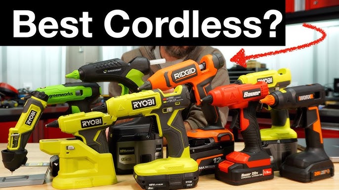 CORDLESS HOT GLUE GUN - BLEDS 