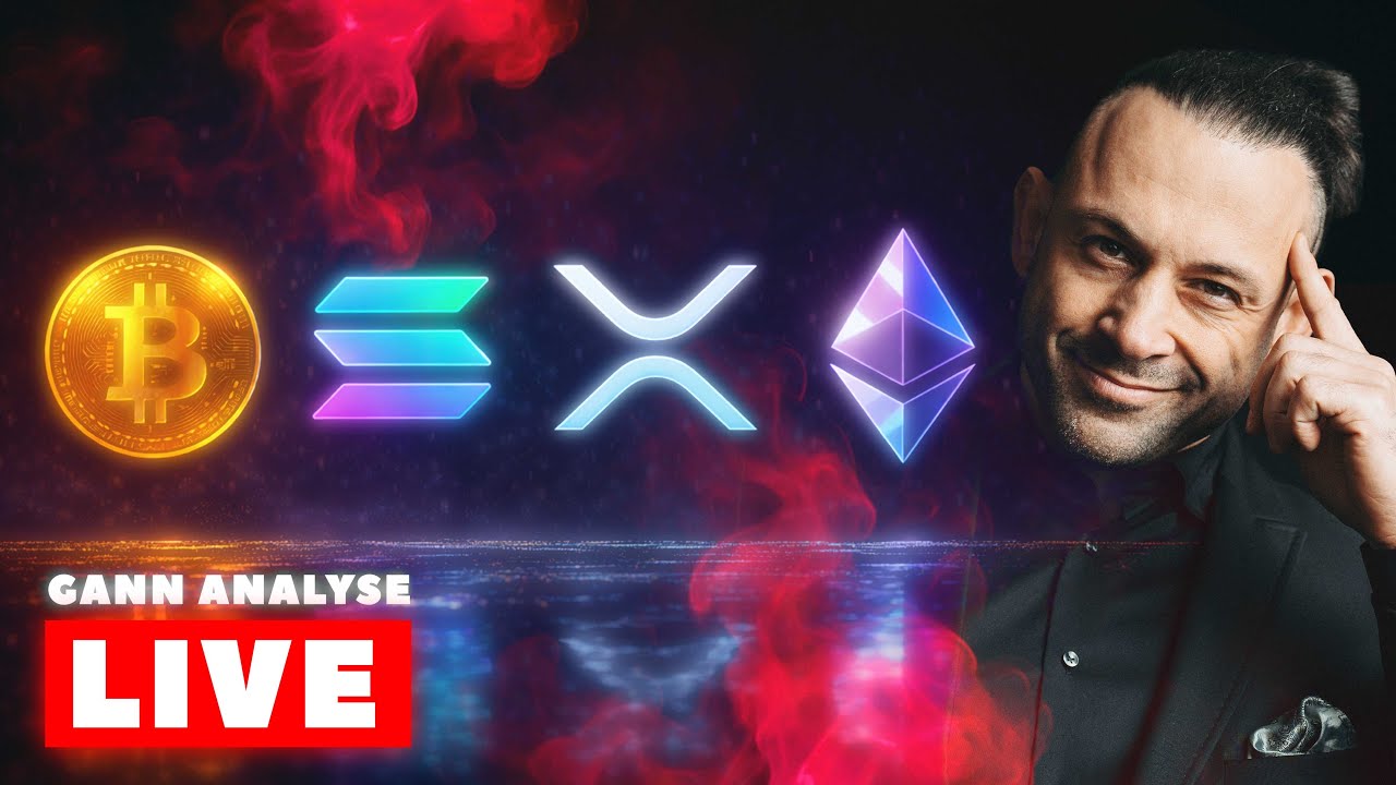 KRYPTO LIVE 🔴 Bitcoin, Ethereum, XRP & Solana – entscheidende Marktphase
