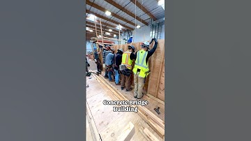 Concrete Bridge Building #norcalcarpenterstraining #union #carpenter #apprentice #fyp