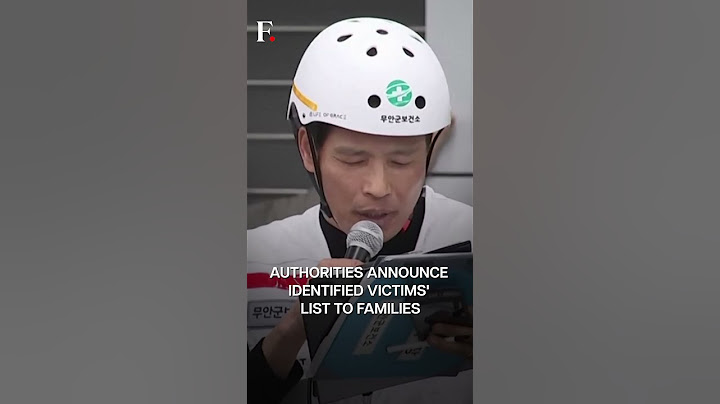 South Korea Plane Crash: Devastated Families Gather at Airport | Subscribe to Firstpost