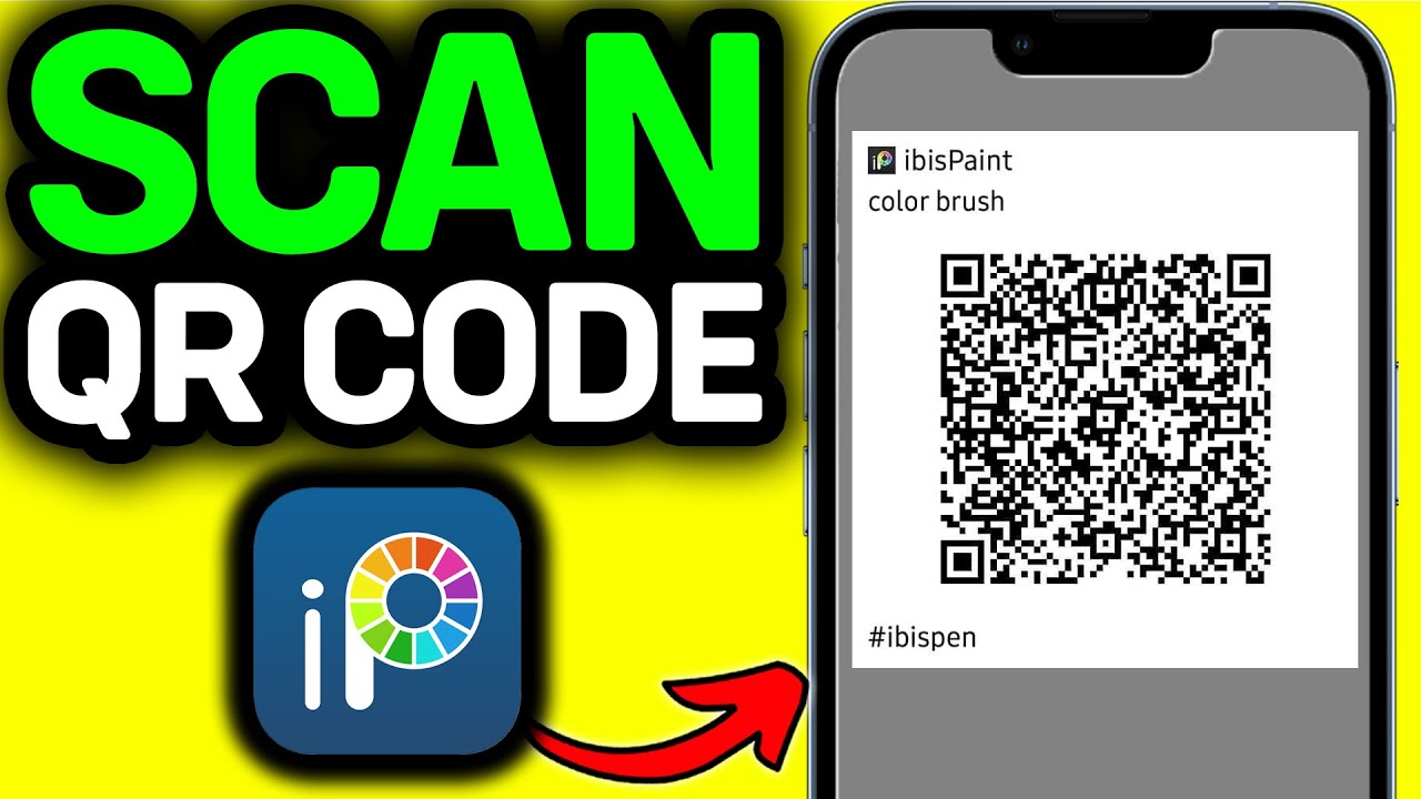 UPDATED 2026! How To Scan A Brush QR Code In iBisPaint X - YouTube