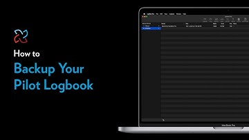 How to Backup Your Logbook [LogTen Pro For Mac]