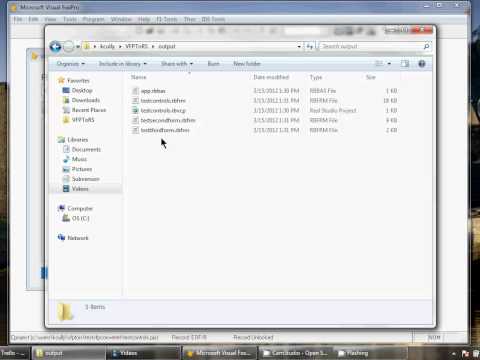 Visual Foxpro to Real Studio Converter - V0.2Beta