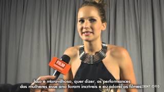 Jennifer fica honrada com o prêmio do Film Independent Spirit Awards 2013 [LEGENDADO]