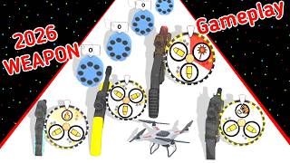 (2026) Gun Run Spin & Shoot Level Up Gun Max Level 3D Gameplay New Update screenshot 3