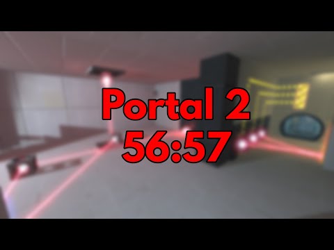 Portal 2 In 56:57 | First Sub 57 | World Record Speedrun