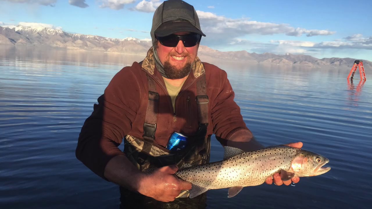 Pyramid Lake Fly Fishing March 30 2019 YouTube