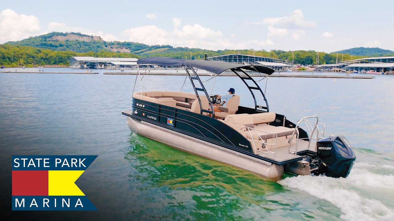 State Park Marina Boat Rentals The Luxury Tritoon Table Rock Lake, Branson Missouri YouTube