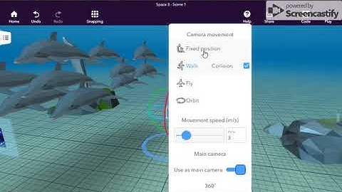 Cospaces (updated version) Camera view, movements and testing