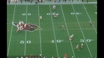 49ers Execute Four Verticals Perfectly Vs Cardinals
