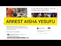 Another Call For Arrest Of Aisha Yesufu Because I Refused To Stand For Their National Anthem