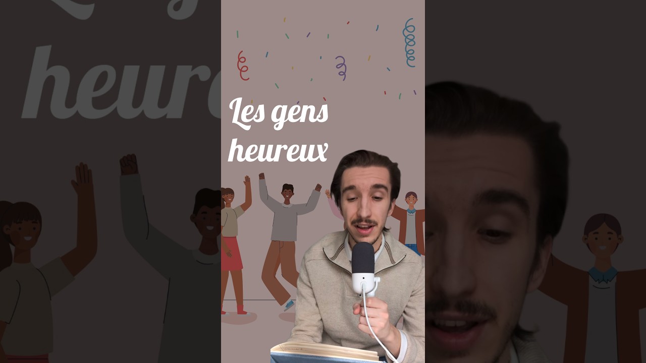 Qu'est-ce qu'ils sont chanceux les gens heureux