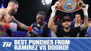 All the Significant Punches Robeisy Ramirez Landed on Isaac Dogboe To Win World Title | HIGHLIGHTS