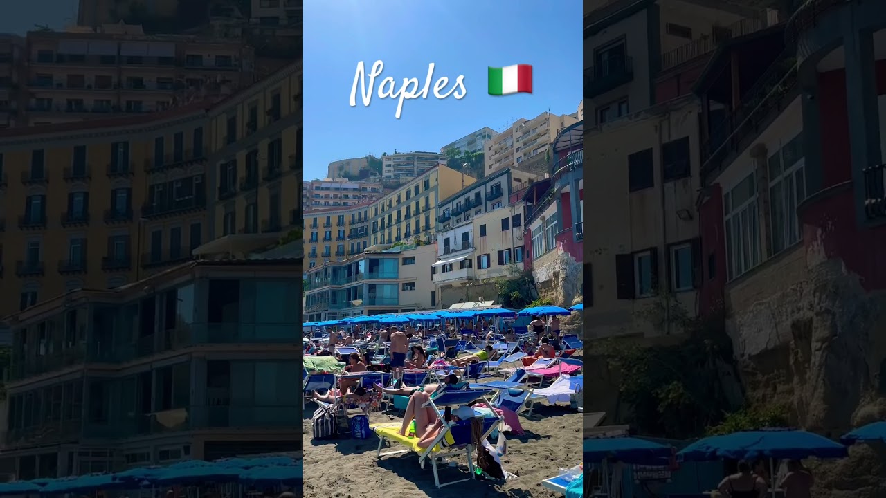 An Italian beach ✨📌🇮🇹 Naples bagno Elena ✨🏖✨ 