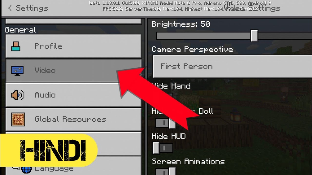 How to change camera angle in minecraft pocket edition|How to change