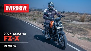 2023 Yamaha FZ-X First Ride Review | Overdrive | CNBC-TV18 - YouTube