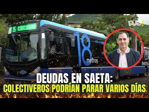 Saeta Debt Crisis: Bus drivers may strike for several days due to non-payment