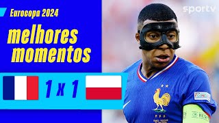 Thumbnail for FRANÇA 1 X 1 POLÔNIA | MELHORES MOMENTOS | 3ª RODADA EUROCOPA 2024 | sportv