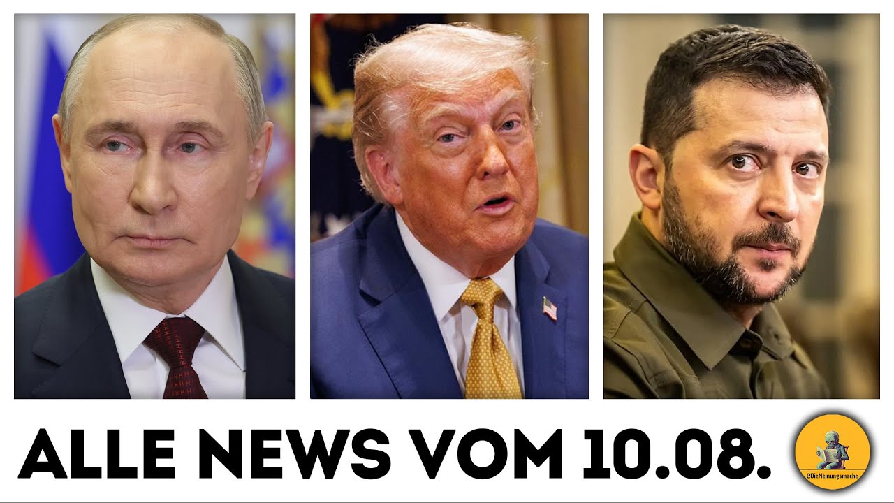 FAQ: Was passiert bei Trumps Treffen mit Putin? 🤔 CSU gegen Merz 🔥 und mehr… 📰