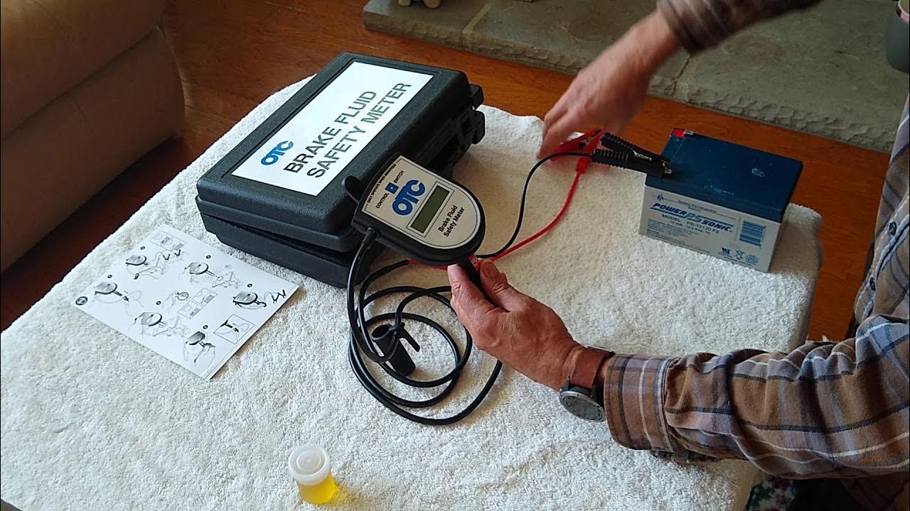 OTC unboxing brake fluid tester YouTube