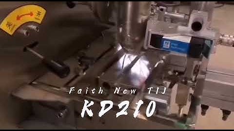 Faith TIJ online inkjet printer with PLC control