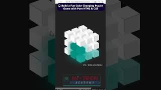Build a Fun Color Changing Puzzle Game with Pure HTML &amp; CSS