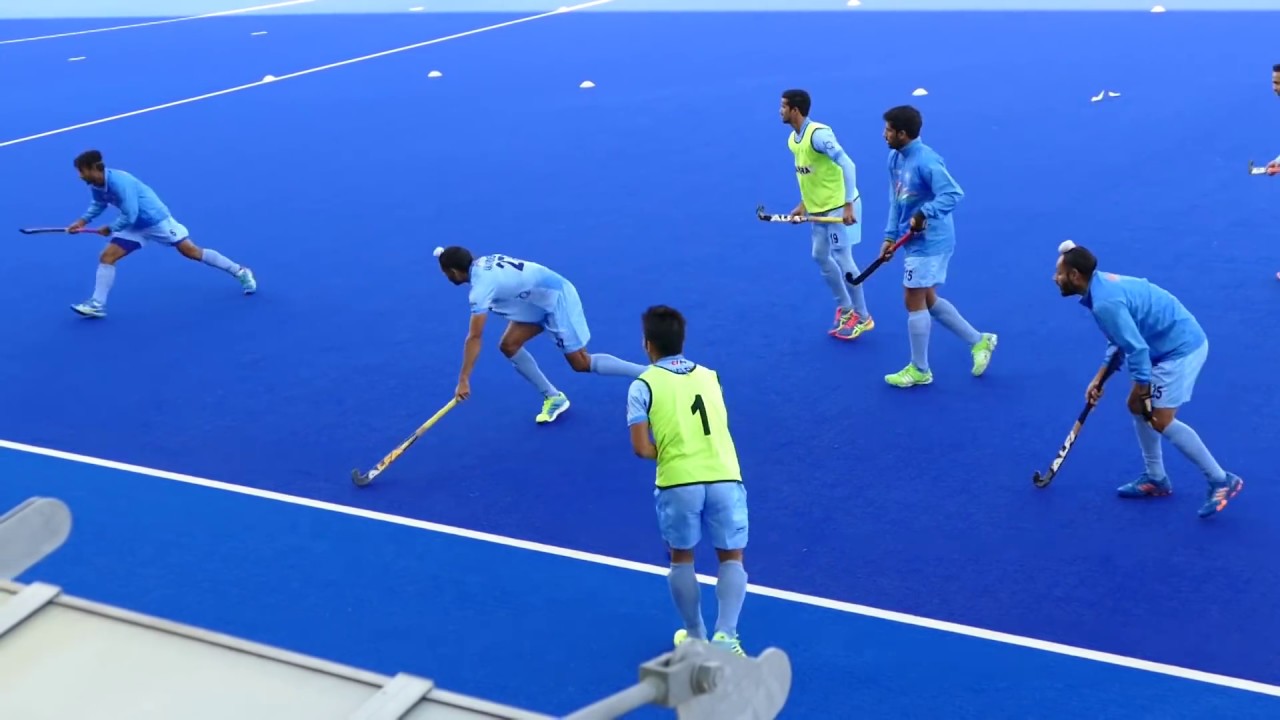 India mens hockey mini game YouTube