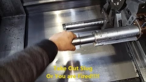 Fire-able Offense --- CNC Trepanning and Rope Threading on the Okuma Lathe