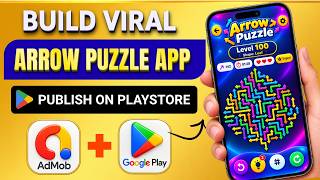 How I Built and Published Trending Arrow Puzzle App on Playstore (Admob + No Code) Hindi 2026 screenshot 4