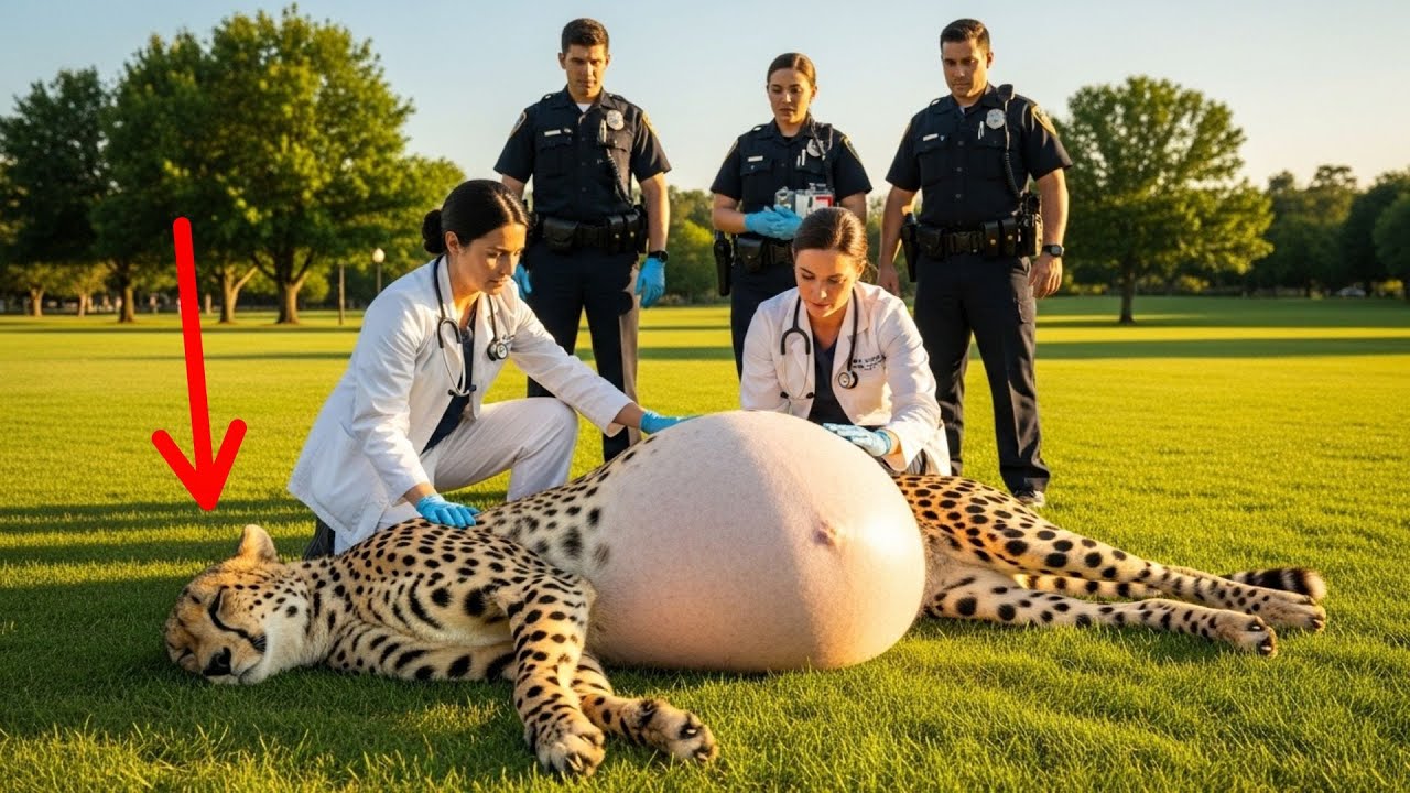 A Pregnant Leopard in Danger After Escaping – The Heart-Touching Rescue Story