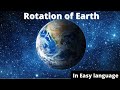Rotation of the Earth🌎 | Hindi | BA Series (Part-2)