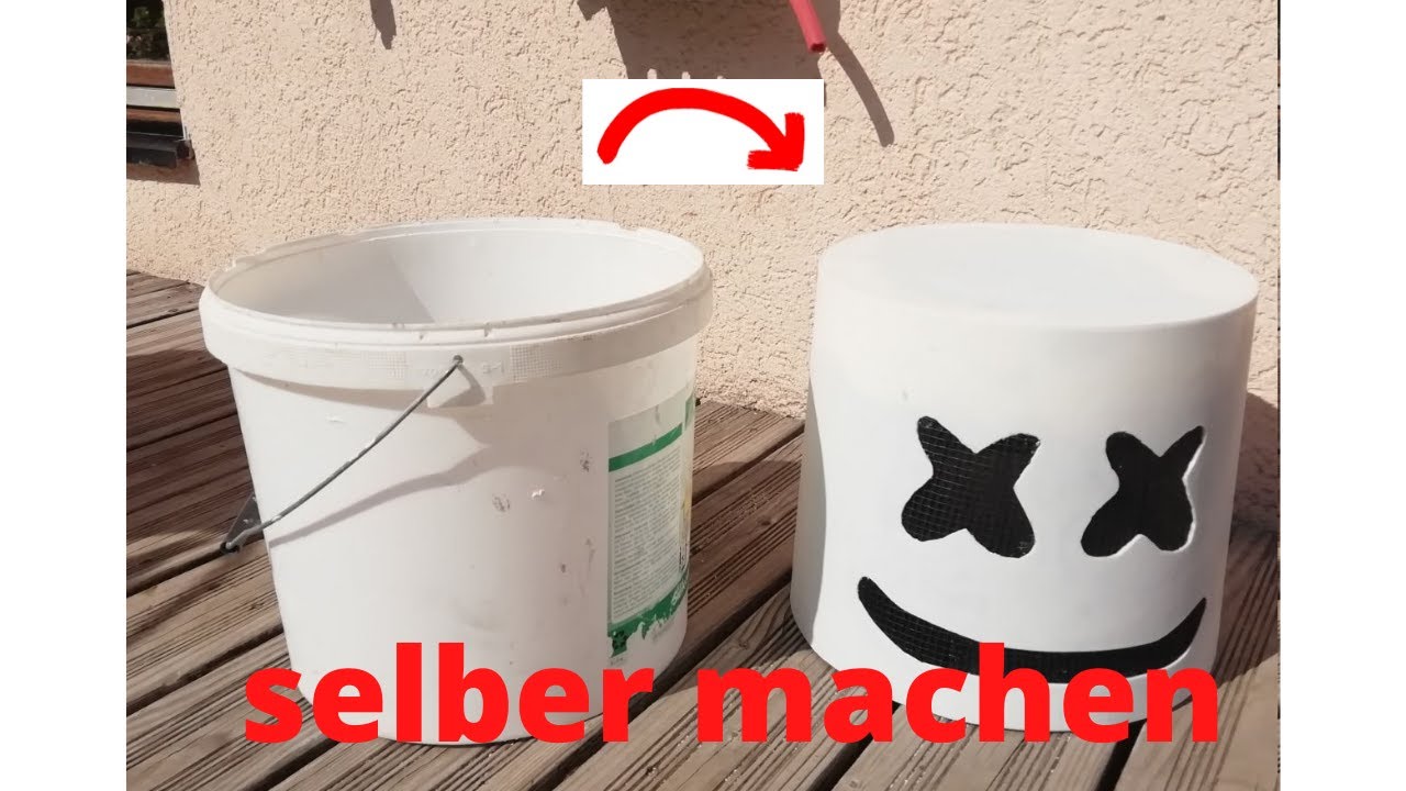 Gods inaktive tankevækkende Marshmello Maske selber bauen - YouTube