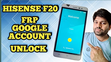 Hisense F20 Frp Unlock | Google Account Bypass F20 | Za Mobile Tech