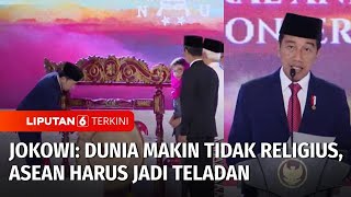 Dunia Tak Baik-Baik Saja, Jokowi Ajak Puluhan Tokoh Agama Ciptakan Perdamaian | Liputan 6