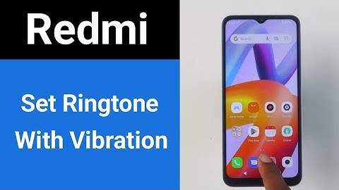 how to set ringtone in redmi A2 plus. redmi A2+ sound vibration setting,