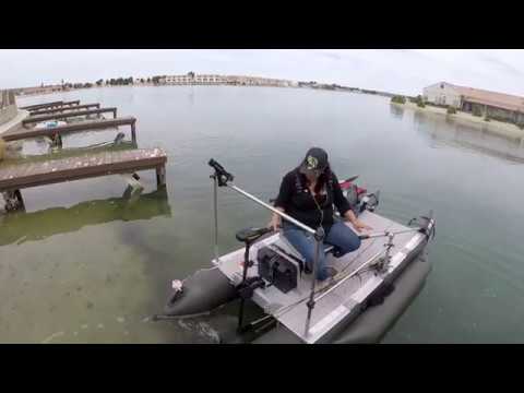 **NEW "AQUOS PF380" INFLATABLE PONTOON FISHING BOAT 