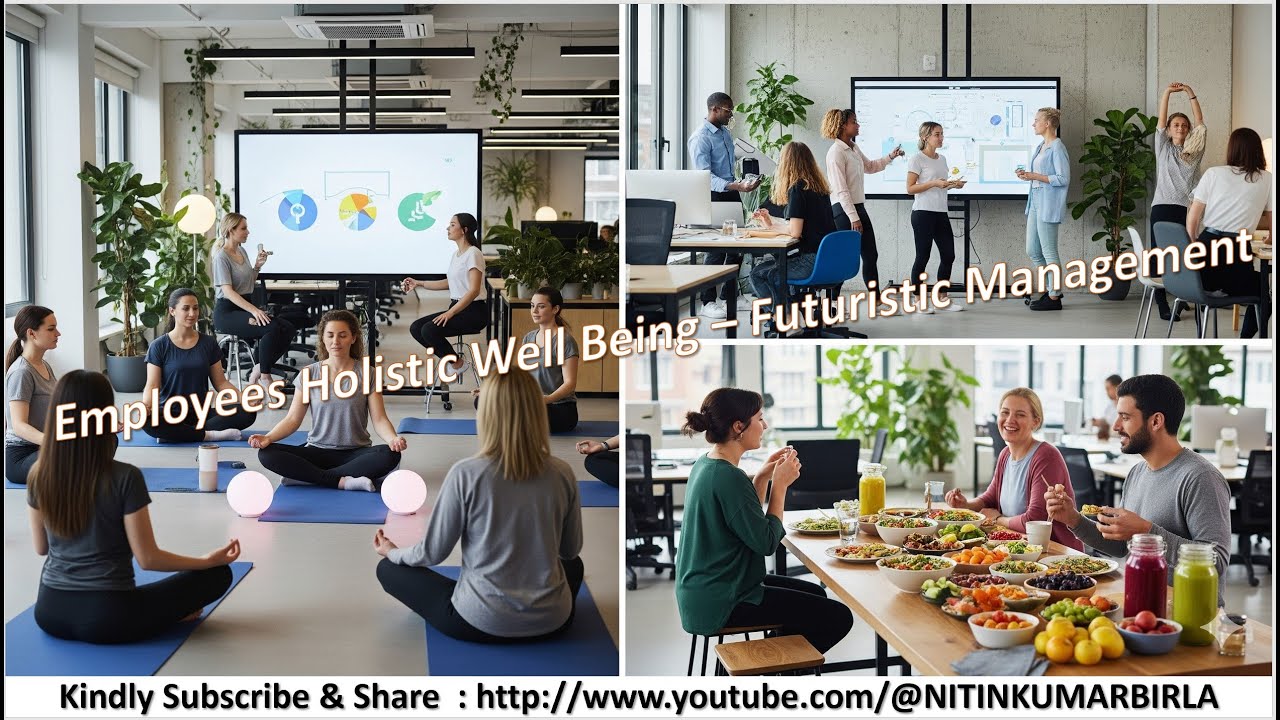 एआई युग का कर्मचारी कल्याण ब्लू प्रिंट Blueprint of AI Era Holistic Employees Wellbeing