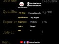Job Vacancy in Infosys || #shorts  || #litsbrostutorials #viral